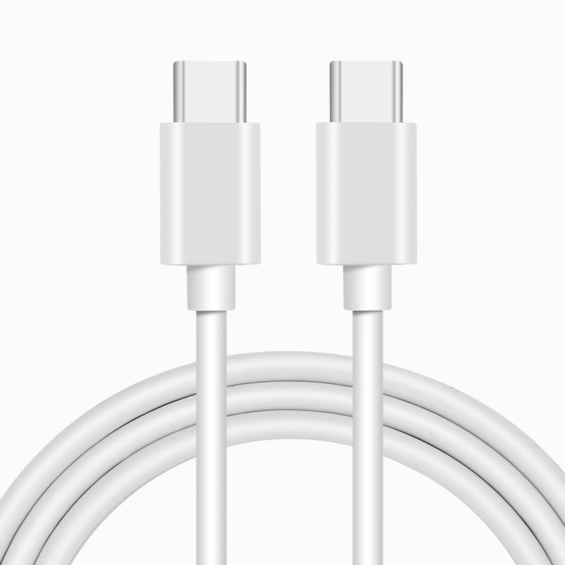 

20V 3A PD QC3.0 Fast Charging Type-c cable to 3.1 data cable for laptop Smart Mobile Phone, White