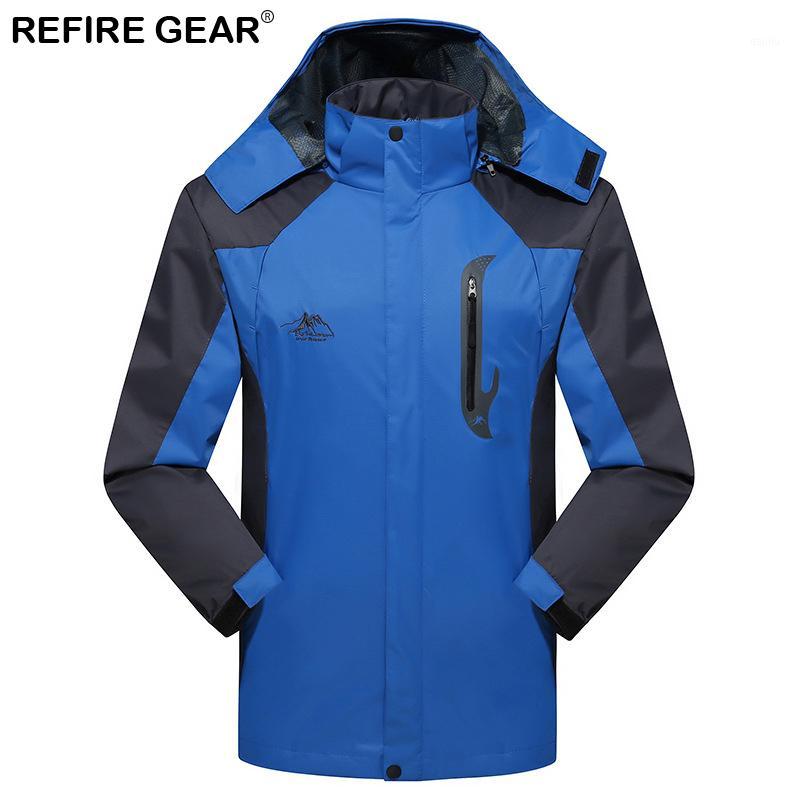 

Refire Gear Spring Lightweight Waterproof Jackets Women Men Warm Outdoor Sport Windbreaker Coats Hiking Camping Climb Ski Jacket1, Woman-red