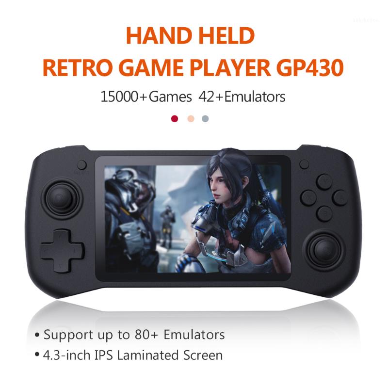 

Portable Game Players GP430 Retro Console CM3 Raspberry Pi 4.3 Inch Screen Handheld Player With 15000 Games For PS1/N64/NDS1