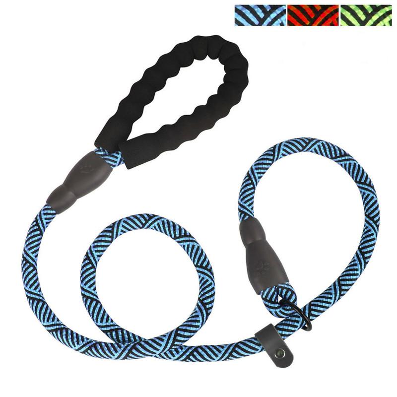 

Durable Large Dog Traction Rope Training Running Rope Medium and Large Dog Collar Traction Strong Nylon