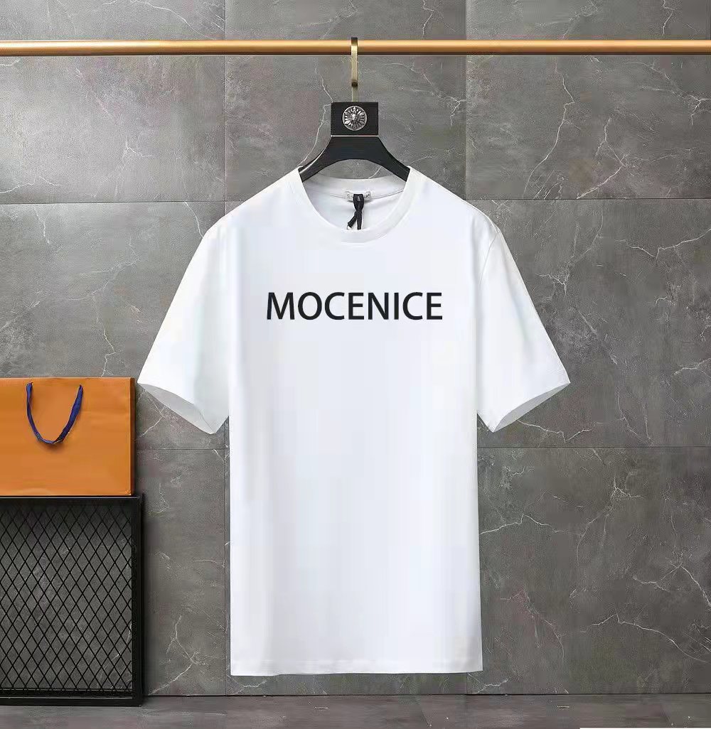 

MOCN Men' Tees & Polos High Quality T Shirt 2022 Luxury Fashion Print T-Shirts Men Women Crew Neck Designer Mens Summer Streetwear Cotton Clothing Tshirt -2XL, Khaki