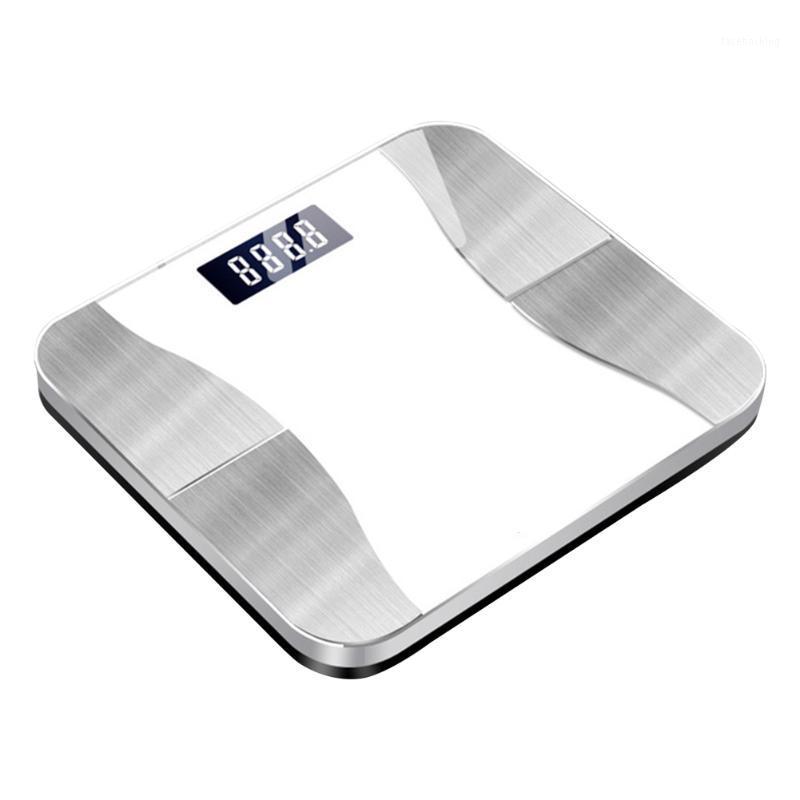 

With App BMI USB Rechargeable Weight Smart Digital Bluetooth High Load Health Monitoring Bathroom Body Fat Scale 180kg Bone Mass1