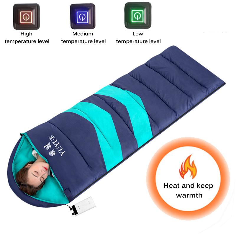 

Camping Sleeping Bag Lightweight Warm Envelope Backpacking Sleeping Bags For Outdoor Traveling Hiking Waterproof Windproof Pouch