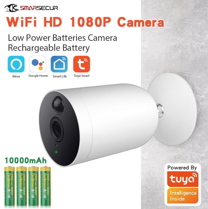 

Tuya Smart life WiFi IP Camera 1080P Home Security Indoor/Outdoor Camera Two Way Audio work with Batteries 10000mAh1