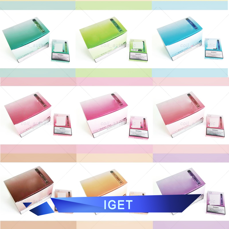 

Authentic IGET Disposable Device Pod Vape Pen hot sale to AU 600ff 2.4ml Cartridge Empty Vaporizer Pen