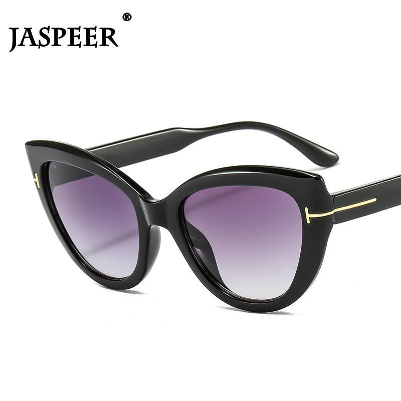 

JASPEER Cat Eye Sunglasses Women Vintage Steampunk Sun Glasses UV400 Punk Retro Ladies Gradient Shades Fashion Eyewear