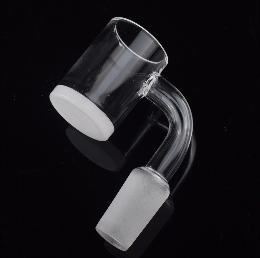 

Opaque Bottom Quartz Banger Smoking 10mm 14mm 18mm Nails 45 90 degree For Glass Bongs oil rigs