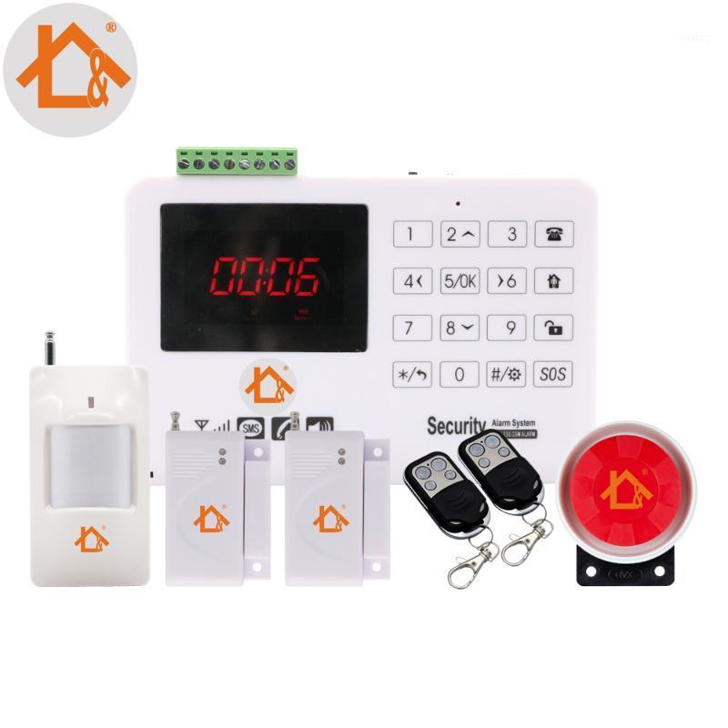 

New Type Wireless 99 Defend Zone Home Alarm System Wireless GSM Alarm System With RU/EN/SPANISH Voice1