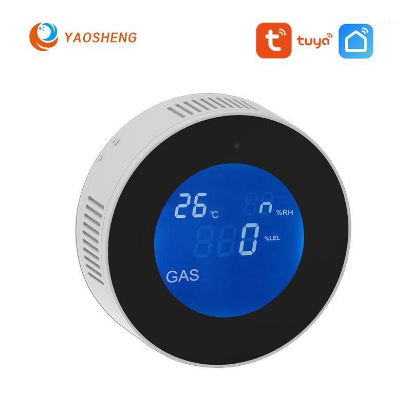 

YAOSHENG 210W Tuya Wifi Gas Detector SmartLife App Control Combustible Natural Gas Leakage Alarm Sensor for Home Security Alarm1