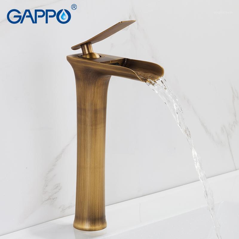 

GAPPO Basin Faucets antique brass basin sink faucet taps mixers tall bathroom faucet water taps armatur1