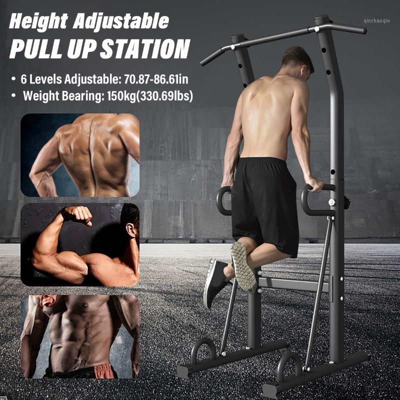 

Pull Up Station Adjustable Horizontal Bar Abdominal Muscle Trainer Home Gym Fitness Equipment Workout Strength Training Tool1
