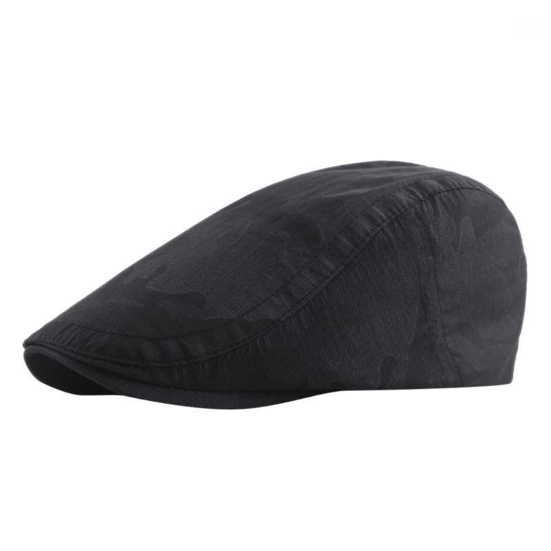 

Men Women Black Flat Cap Driver Retro Vintage Soft Boina Casual Baker Newsboy Caps Outdoor Waterproof Cabbie Hat Chapeau1