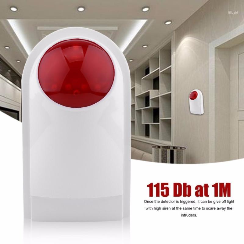 

Wired Alarm Outdoor Waterproof Flash Siren Sound Strobe Flash Alarm Siren 115 dB For Wif GSM PSTN Home Security System1