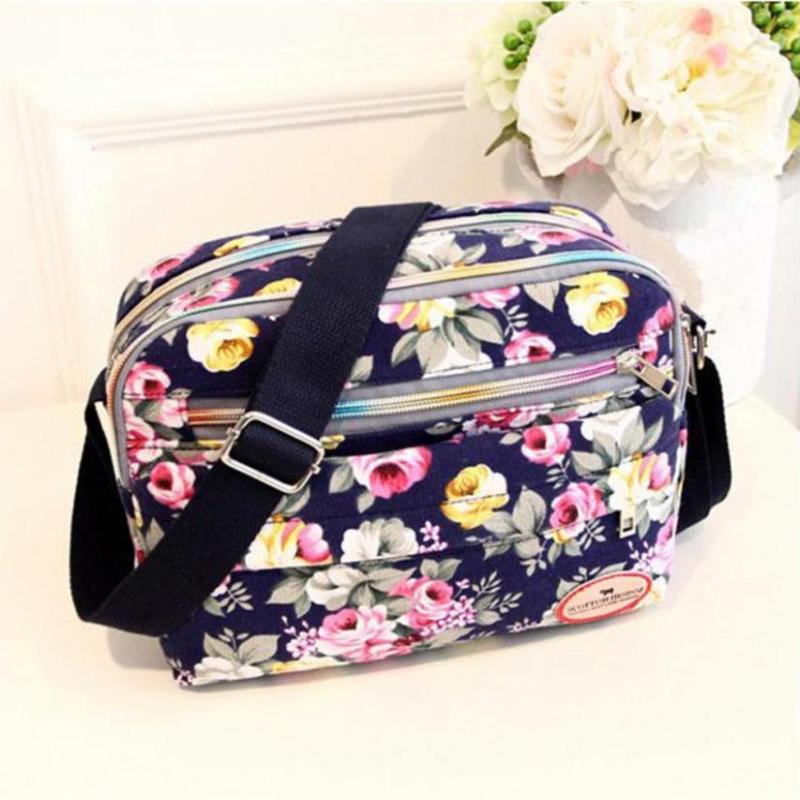 

Fashion women's canvas mummy bag with oblique bag handbag messenger cosmetic Trousse De Maquillage#zer, White