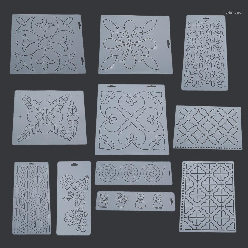

1Pc Plastic Quilting Stencil Template Quilt Tool Transparent For Embroidery Patchwork Painting Sewing DIY Handmade Craft Tools1