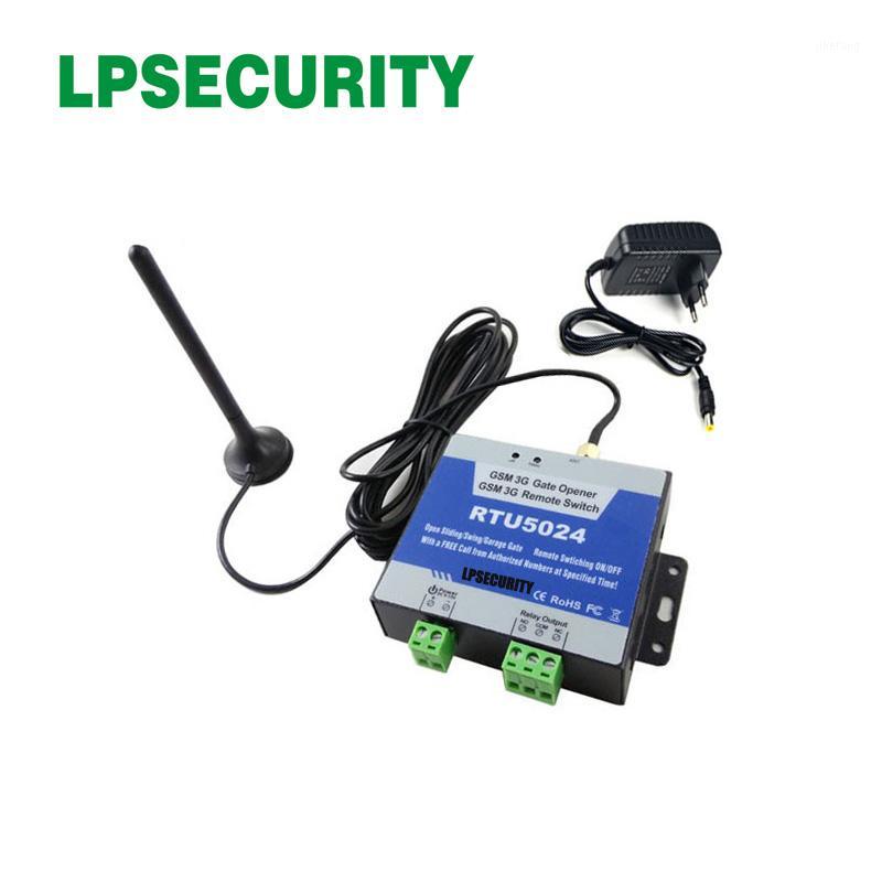 

LPSECURITY GSM Gate Opener Relay Switch Remote On/Off Switch Access Control Free Call SMS 850/900/1800MHz RTU5024 y 3m antenna1