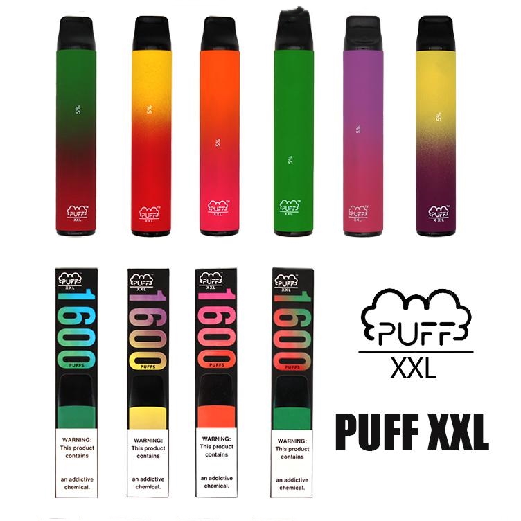 

Puff XXL 1600 puff Disposable Vapes Kit Puff Bars XXL Vape Pen Puffbar XXL Vaporizer Electronic Cigarette Carts Disposable Vape DHLFreeship