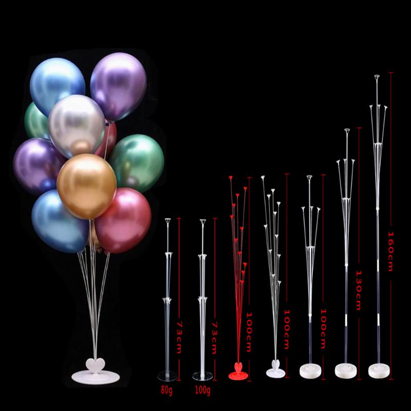 

7/11tube Balloons Stand Balloon Holder Column Wedding Party Decoration Baloon Kids Birthday Party Balons Baby Shower Supplies