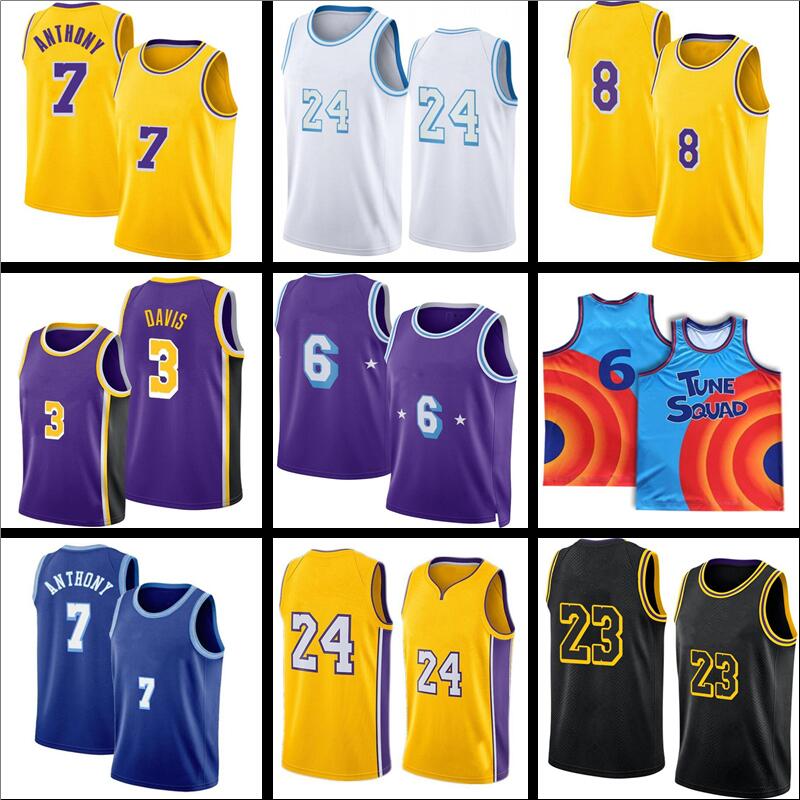 

Russell 0 Westbrook Jersey 6 23 King LBJ Basketball Jerseys Anthony 3 Davis Retro New City Uniform Vintage Caruso Mamba Lower Merion 8 7, Men jersey
