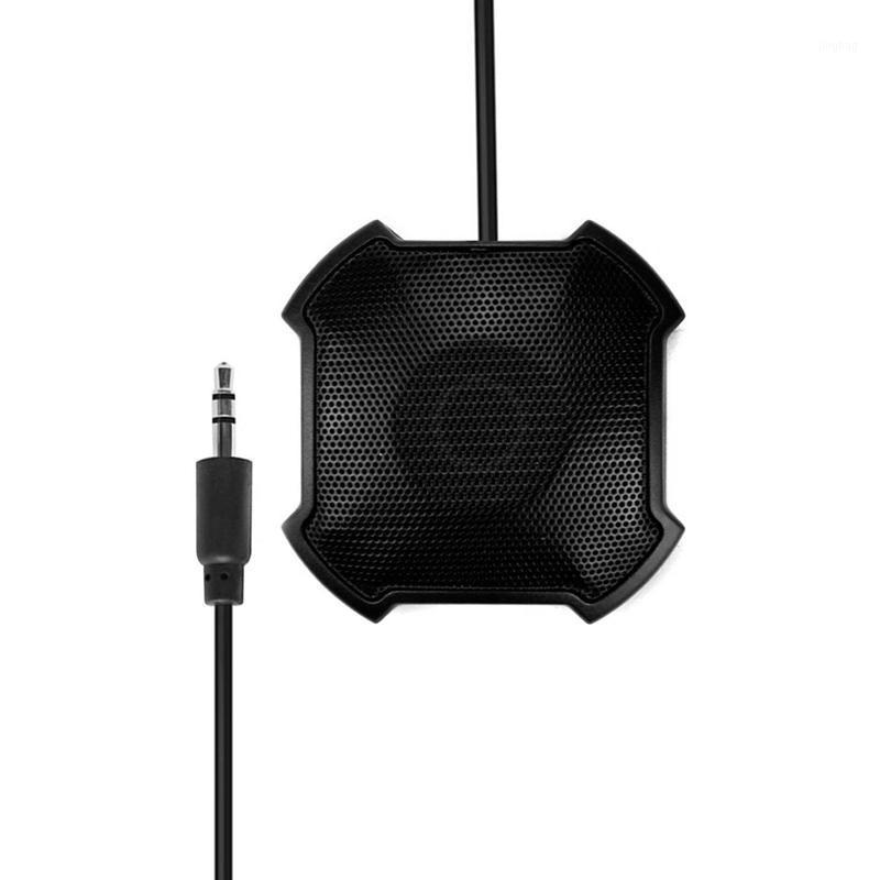 

Conference Microphone 3.5mm Plug Desktop Omnidirectional Stereo Mic for Teleconferencing Computer1