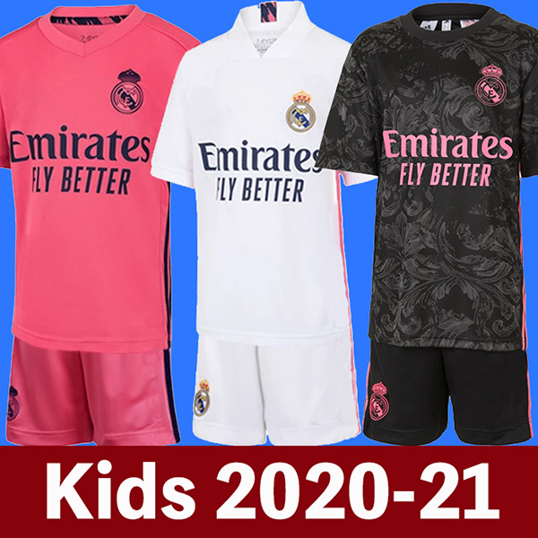 

kids jerseys Real madrid 20 21 soccer jersey JOVIC HAZARD VINICIUS children football shirt MODRIC Camiseta de futbol 2020 2021 ISCO maillot, Home