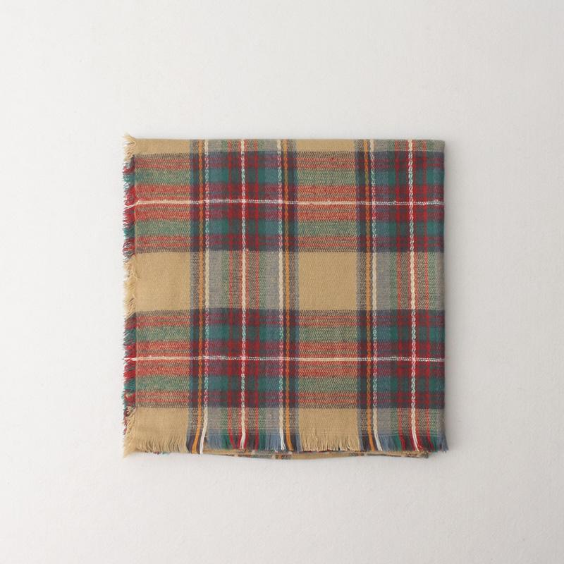 

colorful check plaid cashmere scarf women winter thick warm acrylic blanket scarves shawl wraps bufanda