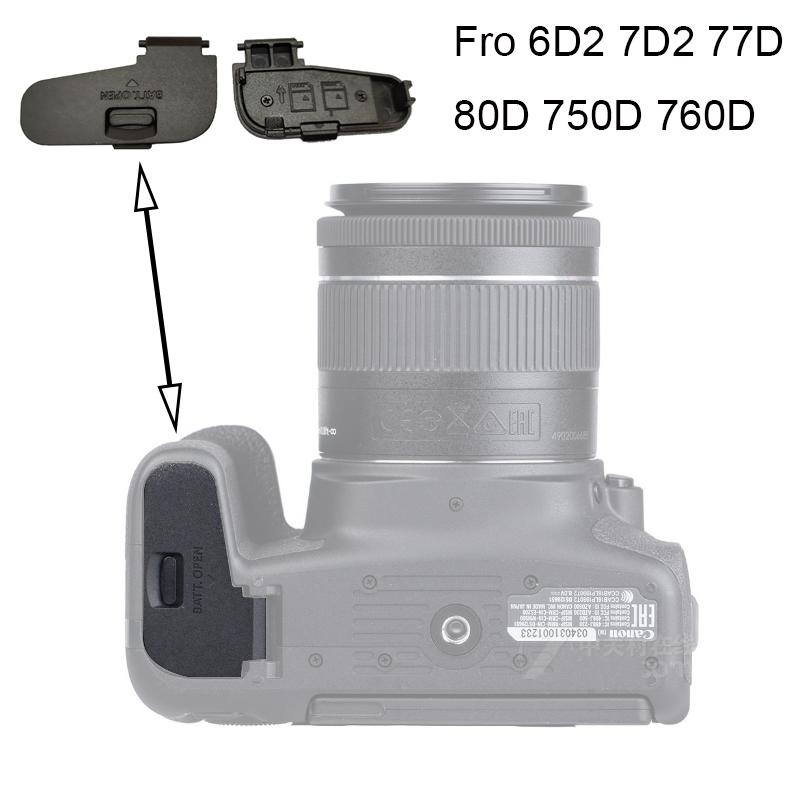 

New Battery Door Cover for 6D2 7D2 77D 80D 750D 760D Camera Repair