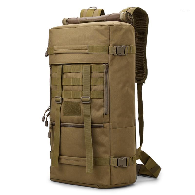 

50L Camping Backpack Unisex Sport Bag For Climbing Sports Hiking Mountaineering Outdoor Camping Bag Pack Travel Duffle Backpack1, As picture