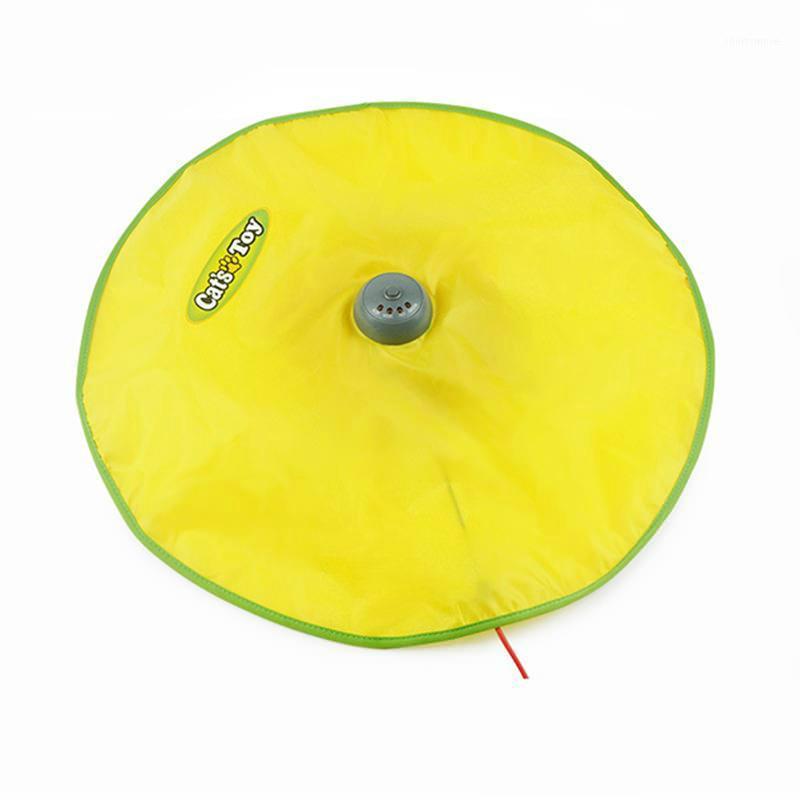 

Interactive Cat Toy Electric Turntable Cat Toys Training Exercise Funny Play Plaything Spinning Chase Toy Pet Supplies1