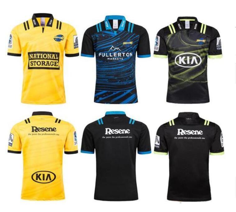 

RUGBY 19 2018 Hurricanes BIL Tour RUGBY jersey 16 Top Thailand quality Rugby Wellington home and away Shirts Free Shipping shirt SPORT, Grey