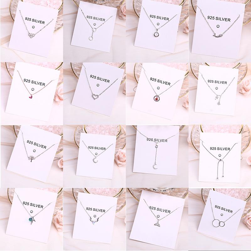 

BONLAVIE Women's Korean Version of The Trendy Double-layer Clavicle Chain Simple Necklace