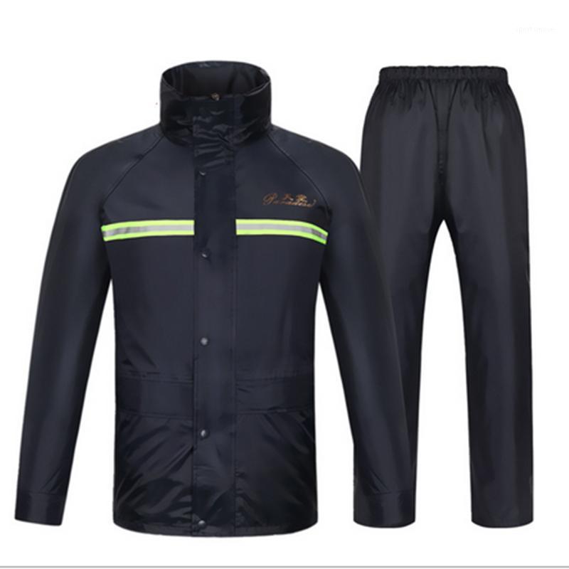 

Raincoat,rain pants,Heavy rain gear,Waterproof motorcycle bicycle rain jacket suit poncho table size Large Size fishing raincoat1