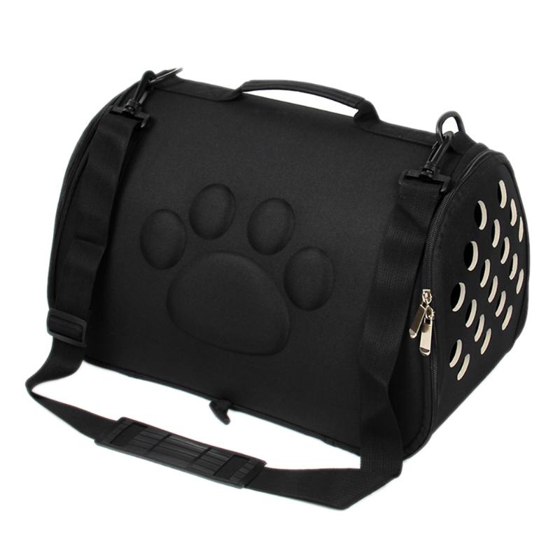 

Pet Bag EVA Vent Foldable Thick Foot Pad Portable Exquisite Plating Metal Buckle Widened Rubber Pad Storage