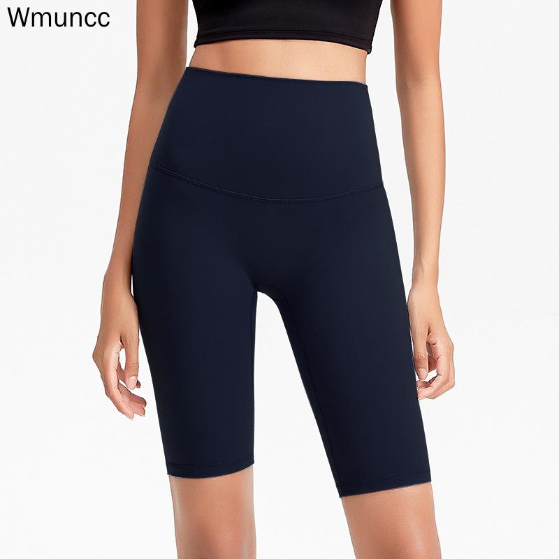 

Wmuncc Yoga Pants High Waist Tummy Control Knee Length Compression Sport Running Tights Push Up Sportswear, Green