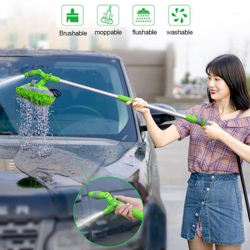 

2 In 1 Car Wash Mop MiChenille Microfiber Car Wash Dust Brush Rotatable Nozzle Multifunctional Vehicle Cleaning Dust Brush1