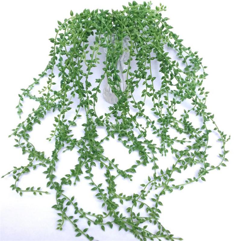 

5pcs Fake Plastic Succulent Plants Simulation Lovers Tear Wall Hanging for Home Showcase Wedding Decorative Artificial Flowers, Green