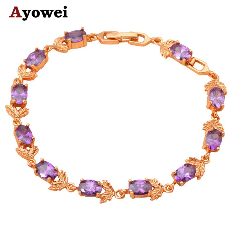 

Fantastic Zircon Jewelry Health Australia Zirconia Inlay Charm Bracelets for women rose Gold color fashion jewelry TB666A