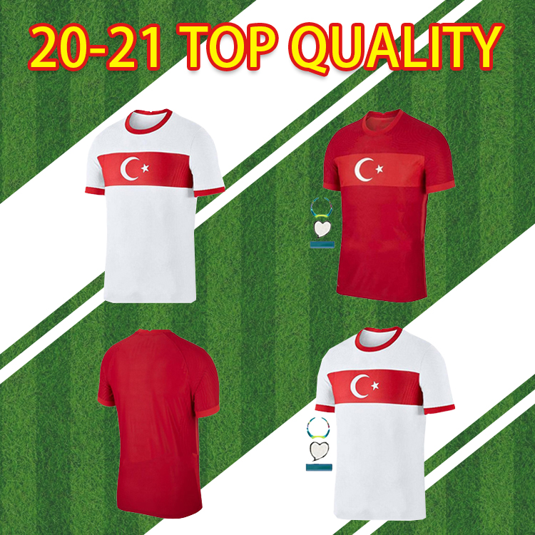 

2020 Turkey Euro Maillot de Foot 20 21 Yazici Caglar Söyüncü Demiral Ozan Kabak Calhanoglu Celik Soccer Shirts Turkey national football Unif, Away patch