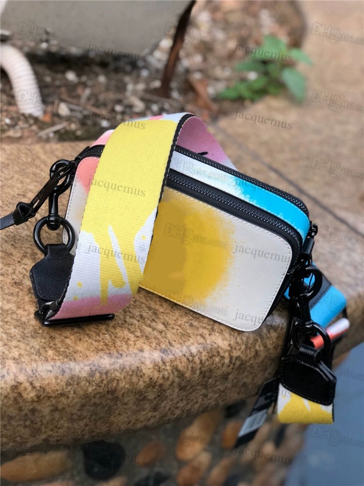 

40 fashion womens mens snapshot High texture ladies bag Handbag Famous Camera designer Small Crossbody purse mini Marc Women Shoulder Bags Messenger cross body, 32