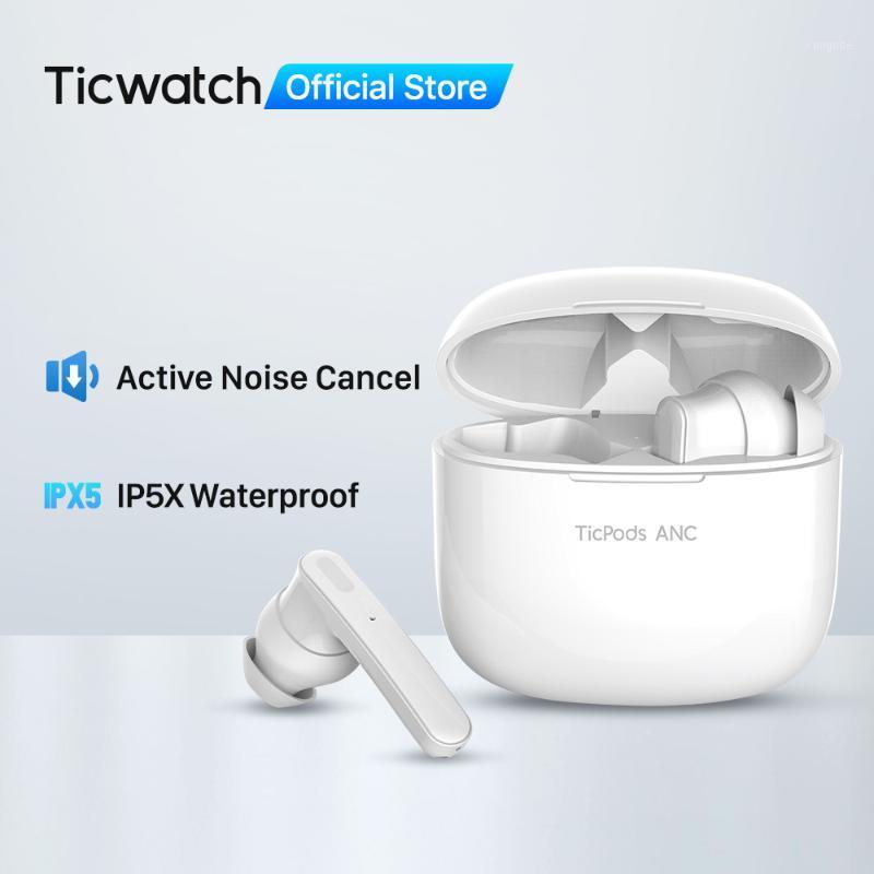 

Ticpods ANC True Wireless Earbuds Active Noise Cancellation Bluetooth IPX5 Waterproof Up to 21 Hours Battery Life1, Black