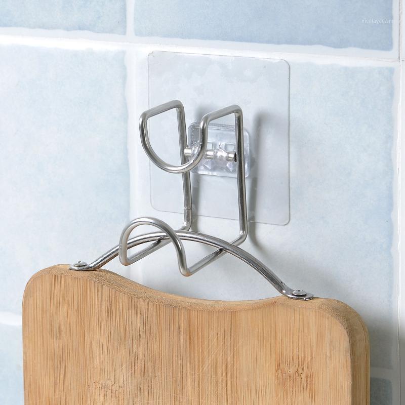 

Bathroom Stainless Steel Washstand Bathroom Traceless Nailless Adhesive Hook Wall Suction Hanging Basin Adhesive Hook1