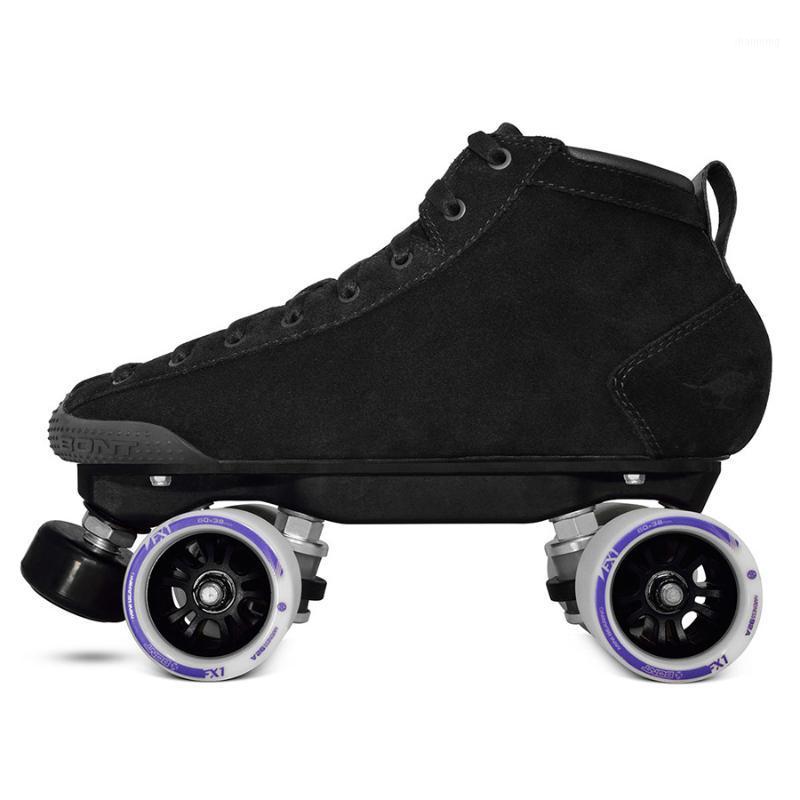 

Original Bont Prostar S Double Roller Skates Heatmouldable Glassfiber Boot Base 4 Wheel Skating Shoes Patines T21, Full skate red 1