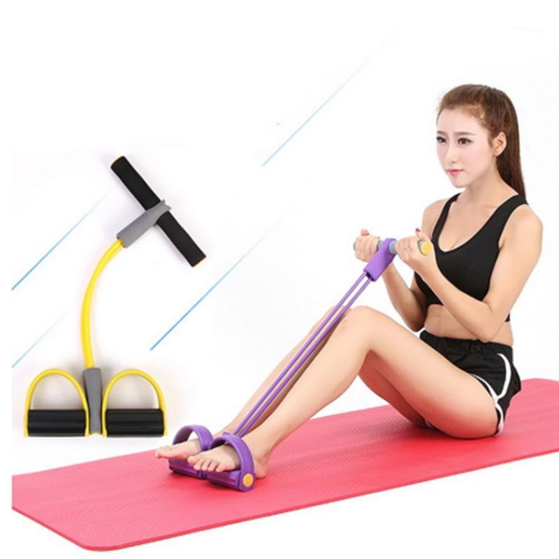 

Multi-function Tension Rope Bands For Fitness Exercises Elastics Tape Fitness Resistance Bands 4 Tube Elastic Pedal Ankle Puller1