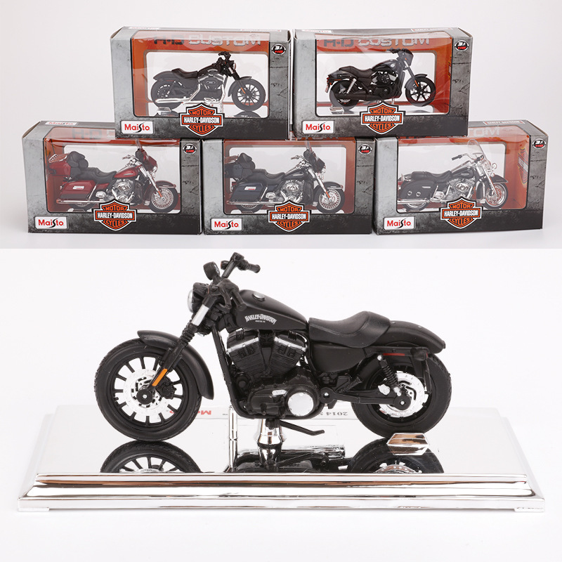 

motorcycle Toy style Maisto bike Model 1:18 15 For Harley 2009F XDFSE FAT BOB BREAKOUT 2004 FXSTDSE CVO 2015 street 750