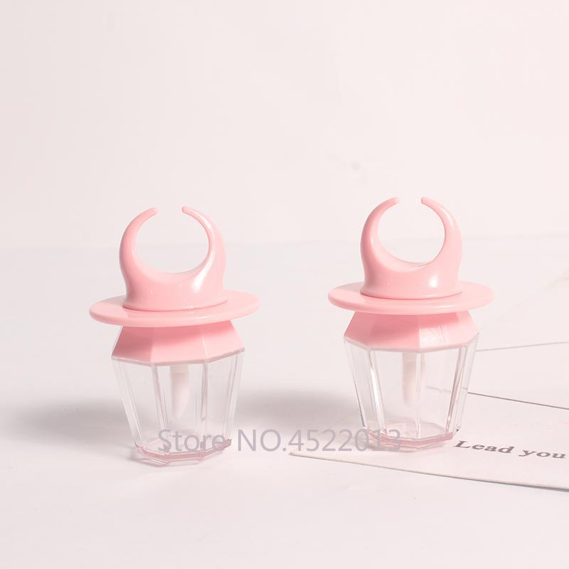 

8ml Empty Lip Gloss Tube Lips Bottle wand Brush Container Diamond Ring Shape Refillable Bottle Lipgloss Tube Concealer1