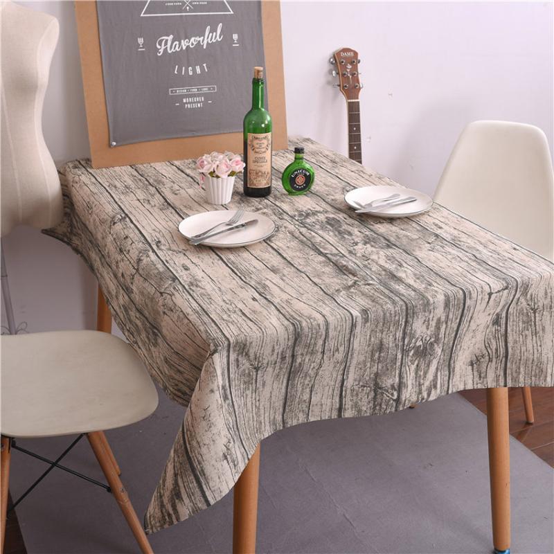 

Cotton Table Cloth Cover Tablecloths Linen Imitation bark Photography background cloth toalha de mesa Manteles nappe de table10, As pic