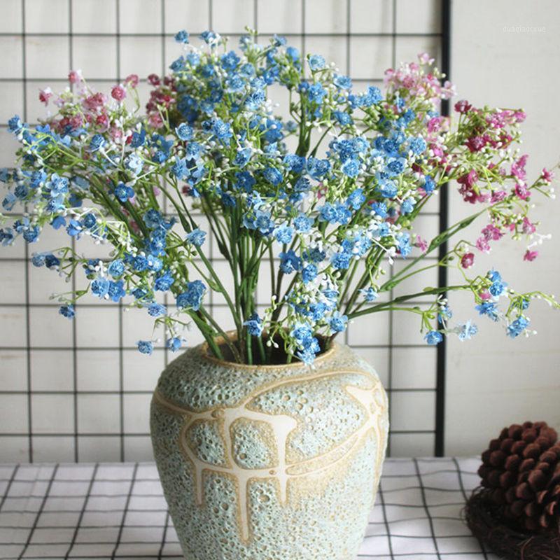 

NEW babysbreath branch Artificial Flower arrangement supplies DIY Wedding Decoration wreath fall decor flores1, Pink