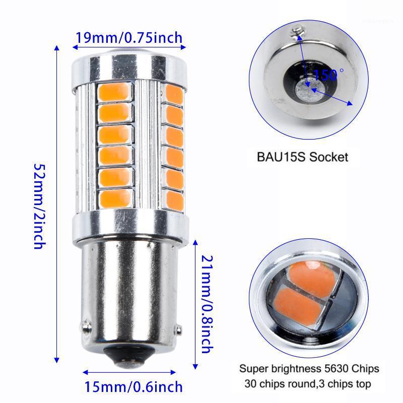

Emergency Lights 1x 3014 144smd CanBus S25 1156 BA15S P21W LED BAY15D BAU15S PY21W Lamp T20 7440 W21W W21/5W Bulbs For Turn Signal Light
