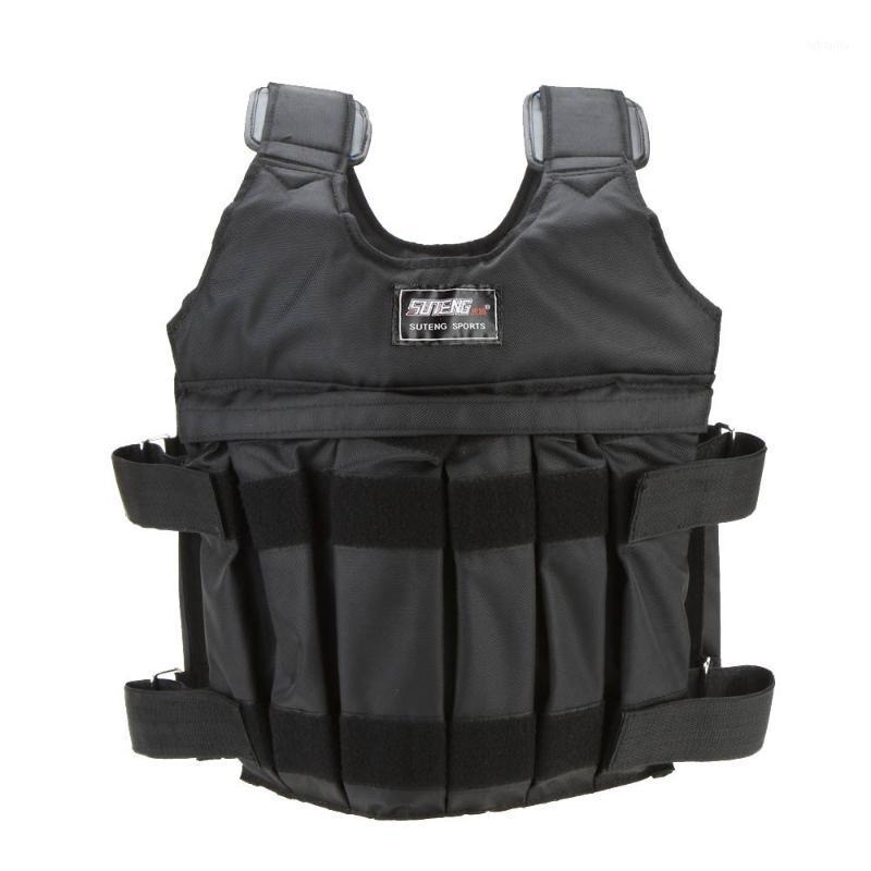 

Max Loading 50kg Adjustable Weighted Vest Weight Jacket Exercise Boxing Training Waistcoat Invisible Weightloading Sand Clothing1