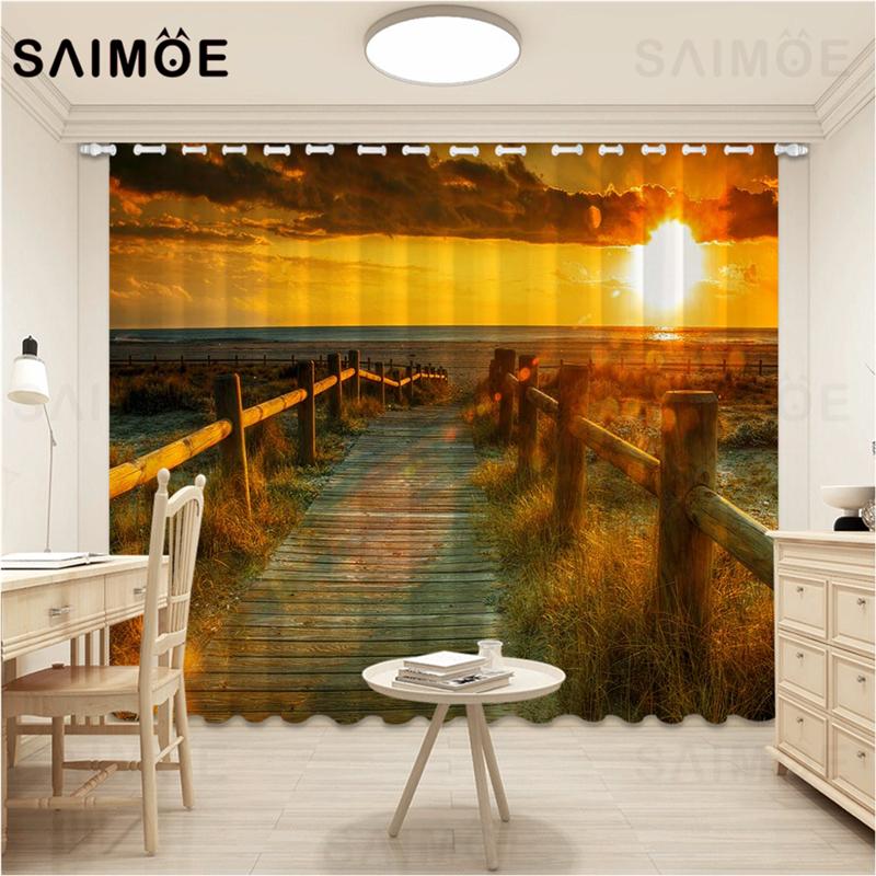 

Sunset Shower Curtain Red Sky Natural Scenery Bathroom Curtains Waterproof Fabric Plant Tree Curtain For Bath Decor With Hooks, 46159